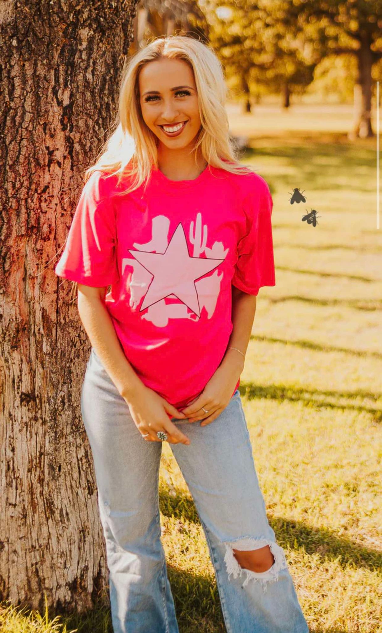 Pink Cowgal top