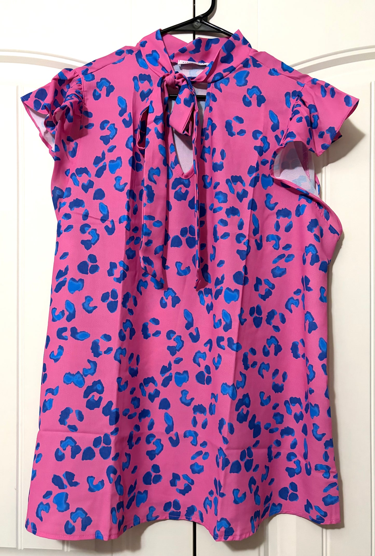 Tie front blouse