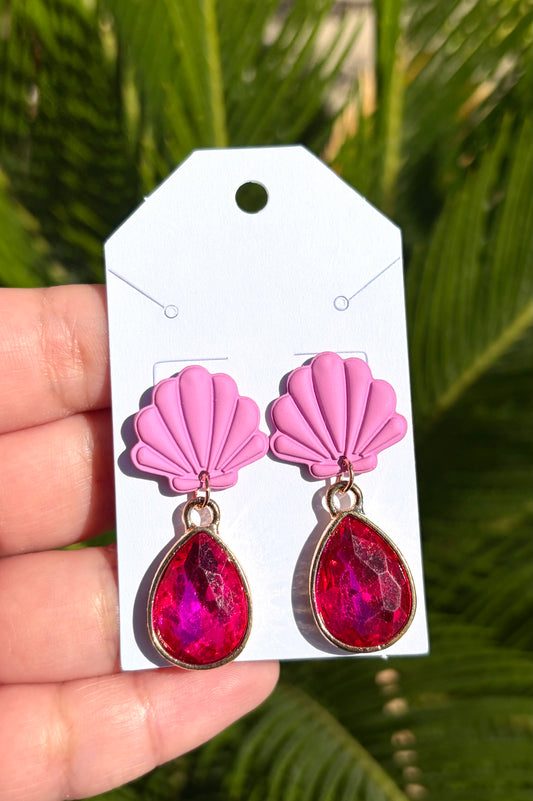 Seashell earrings