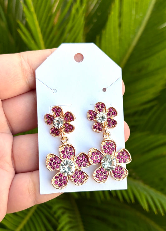 Flower power earrings