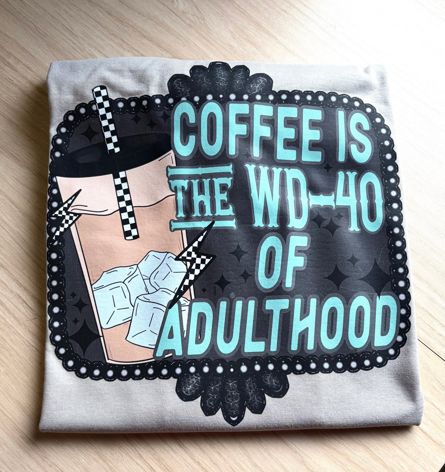 Coffee wd40 tshirt